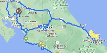Visitare la Costa Rica in 14 giorni