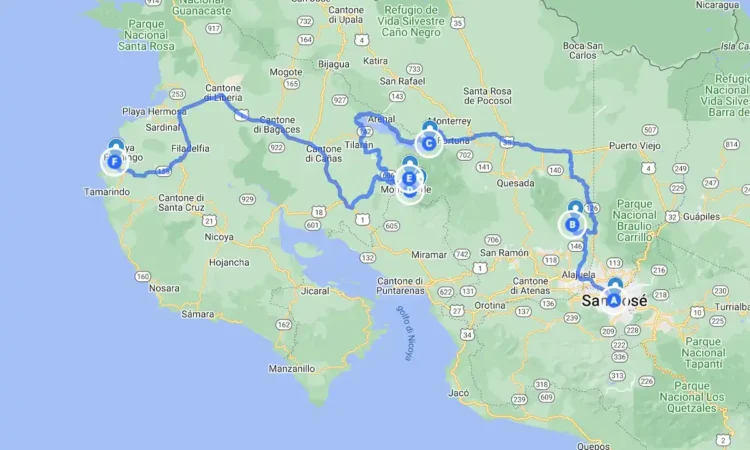 Qué ver en Costa Rica